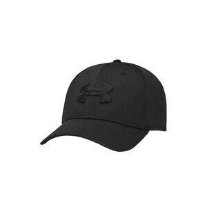 Under Armour UA BLITZING Hat Men L/XL BLACK Baseball Golf Cap Flex Fit‎ Stretch